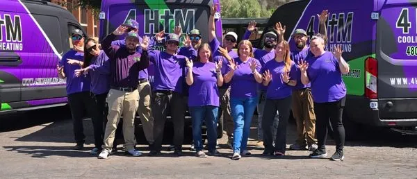 4Him Cooling and Heating Logo