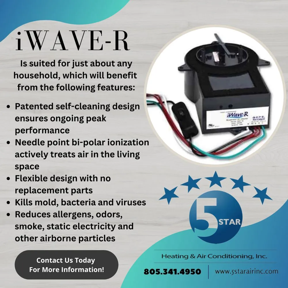 Slide of 5 Star Heating and Air Conditioning