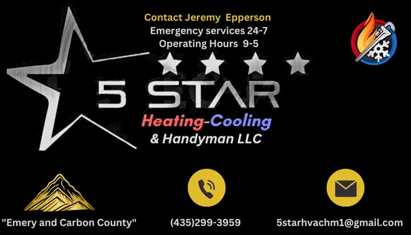 5 Star Heating-Cooling & Handyman
