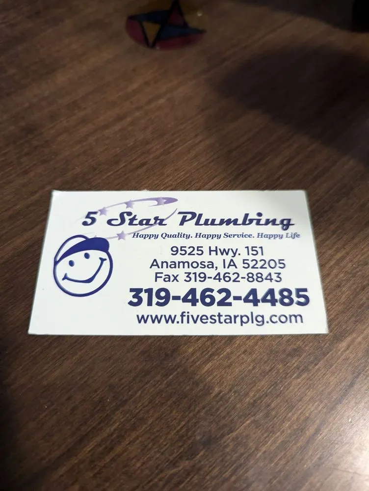 Slide of 5 Star Plumbing