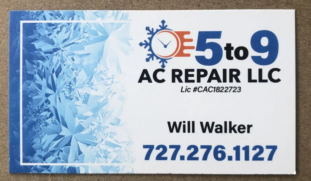 Slide of 5 to 9 AC Repair
