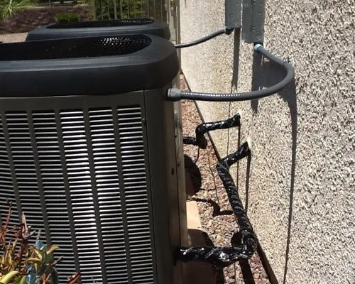 50 Stars Heating and Air Conditioning Logo