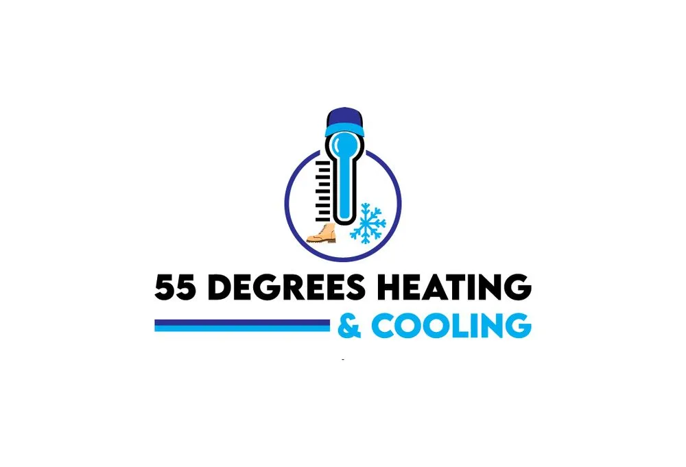 Slide of 55 Degrees Heating and Cooling
