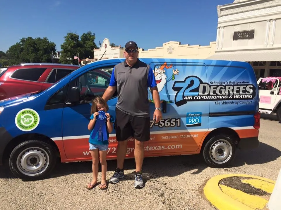 Slide of 72 Degrees Air Conditioning & Heating