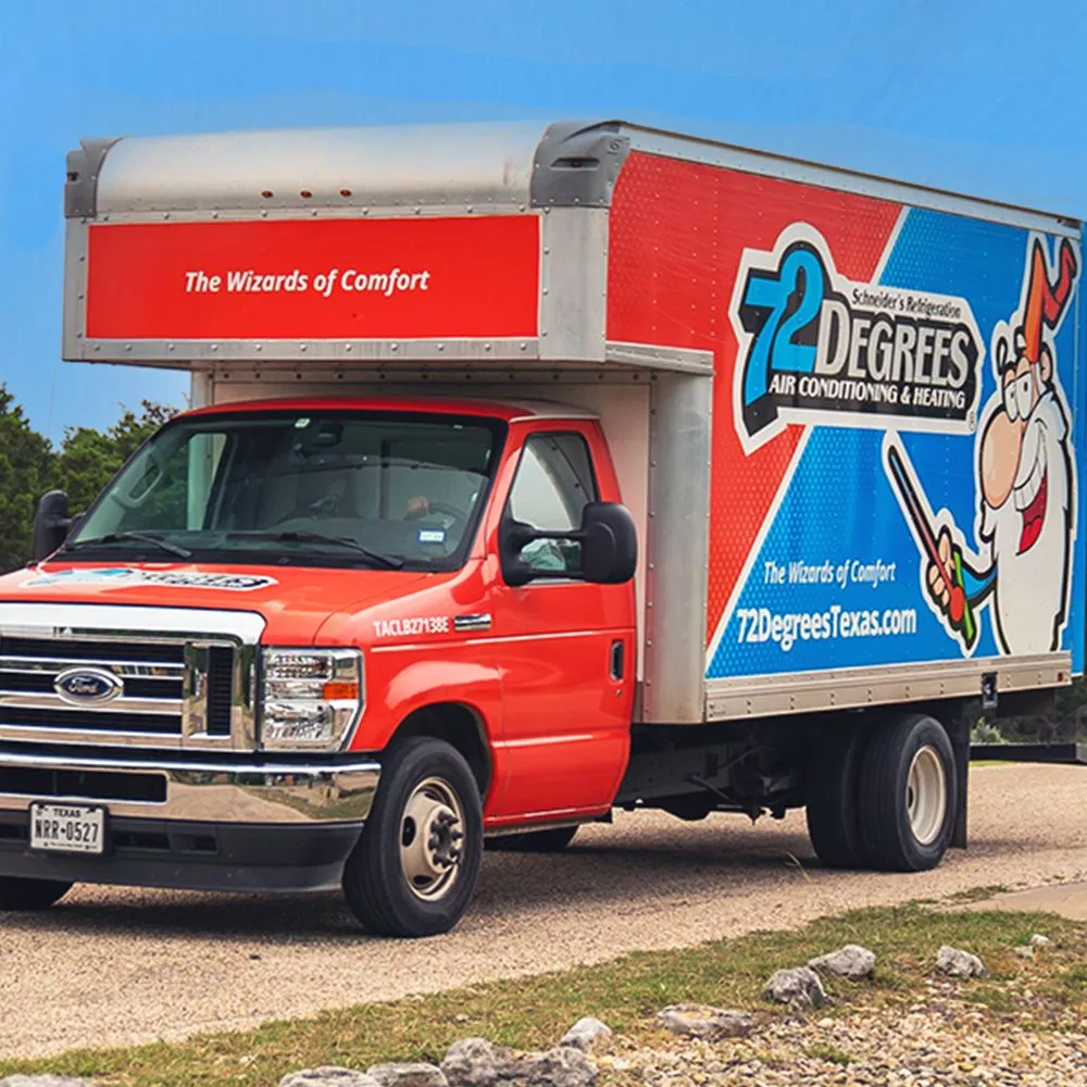 Slide of 72 Degrees Air Conditioning, Heating, and Plumbing - Texas