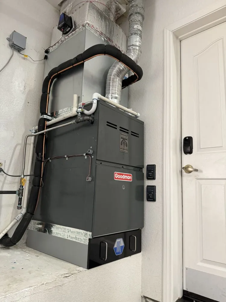 Slide of 75 Degree Heating & Air