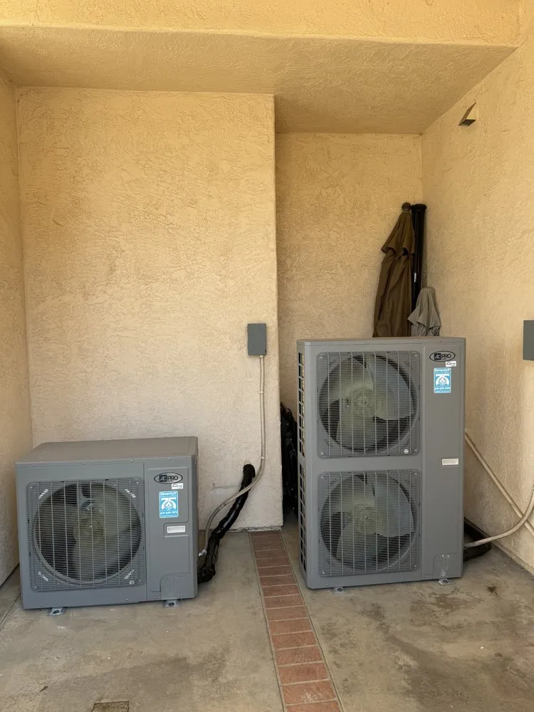 Slide of 75 Degree Heating & Air