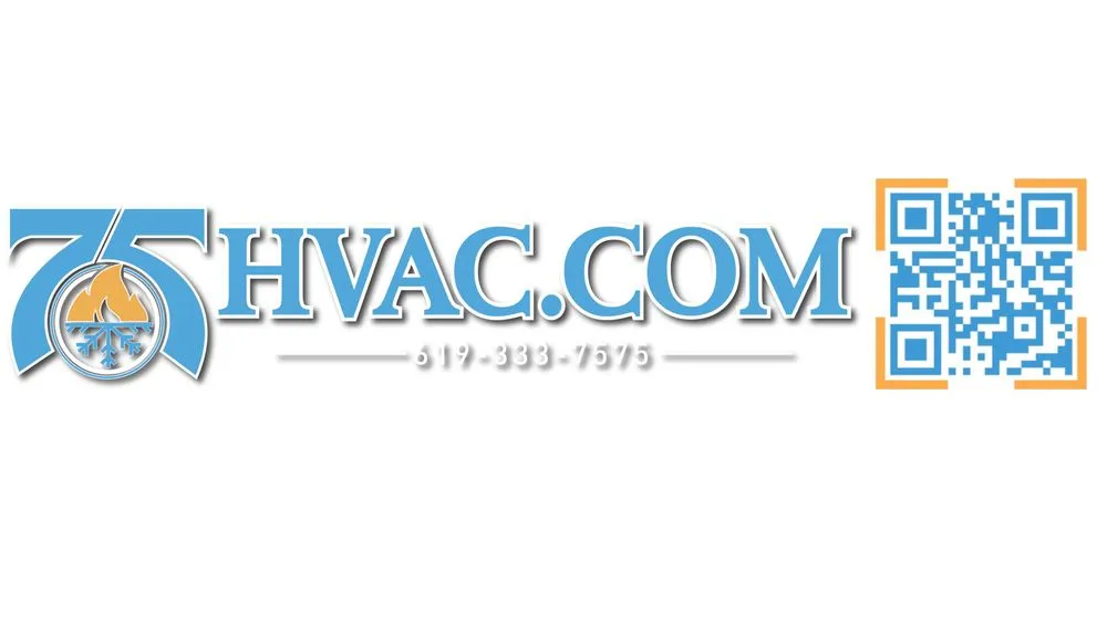 Slide of 75 Degree Heating & Air