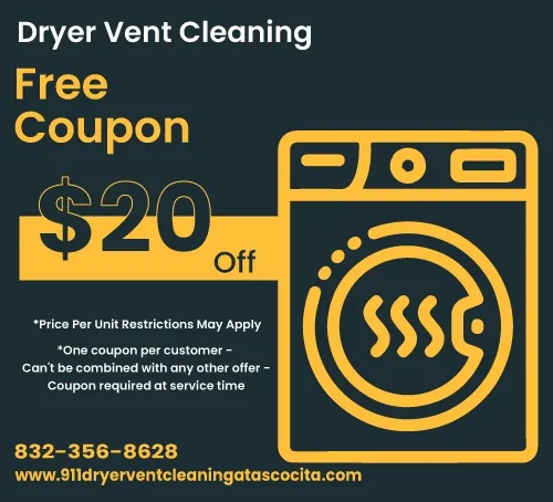 Slide of 911 Dryer Vent Cleaning