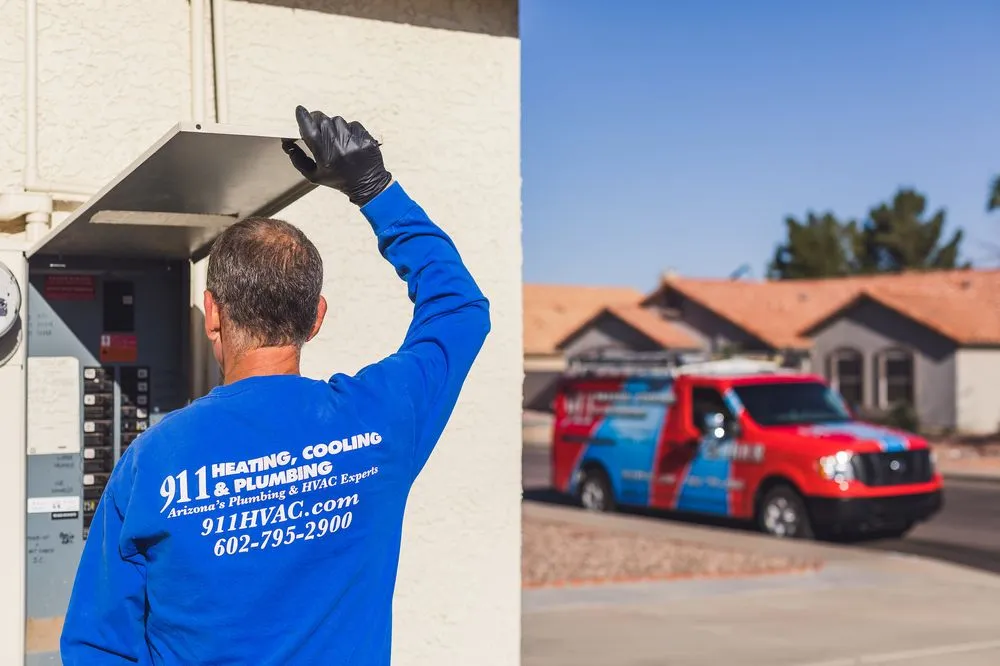 Slide of 911 Heating Cooling & Plumbing