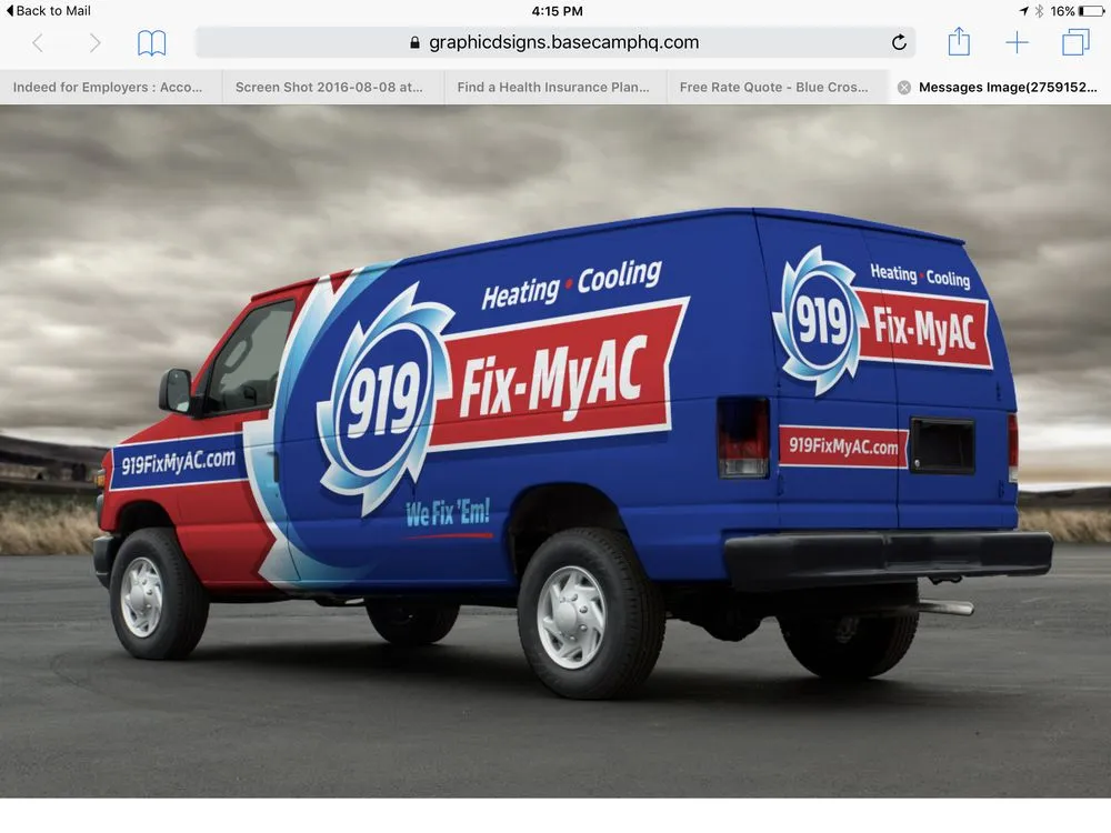 Slide of 919 Fix My AC