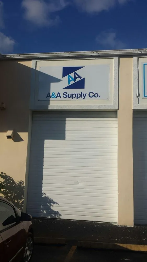Slide of A & A Supply