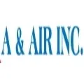 A & Air Heating & Cooling Logo