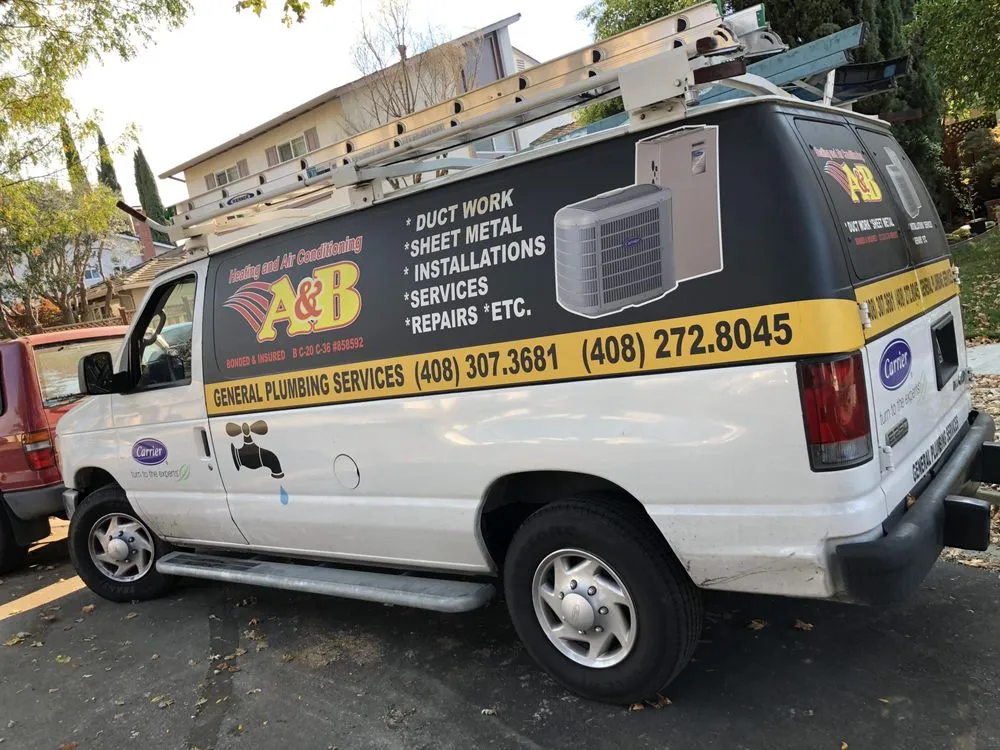 Slide of A & B Heating & Air Conditioning