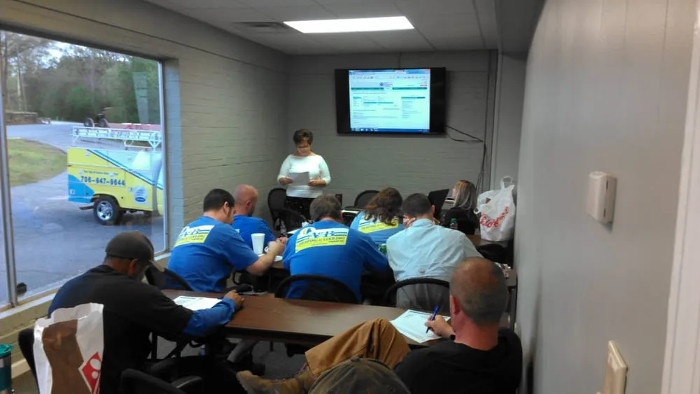 Slide of A & B Heating & Cooling