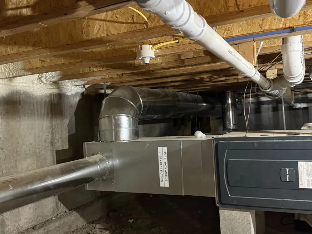 Slide of A & B Heating and Cooling