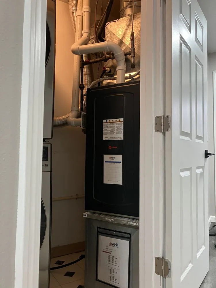 Slide of A & B Heating and Cooling