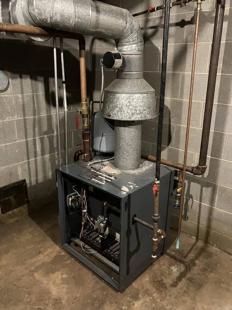 Slide of A & B Heating and Cooling