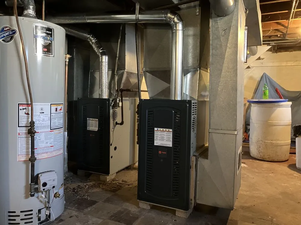 Slide of A & B Heating and Cooling