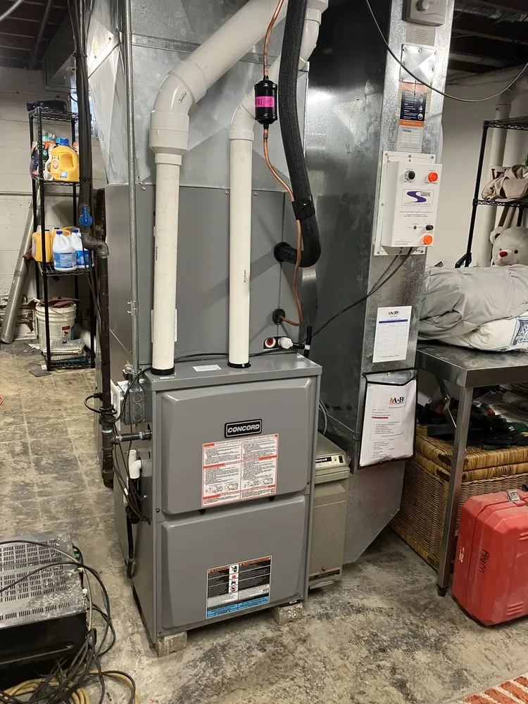 Slide of A & B Heating and Cooling