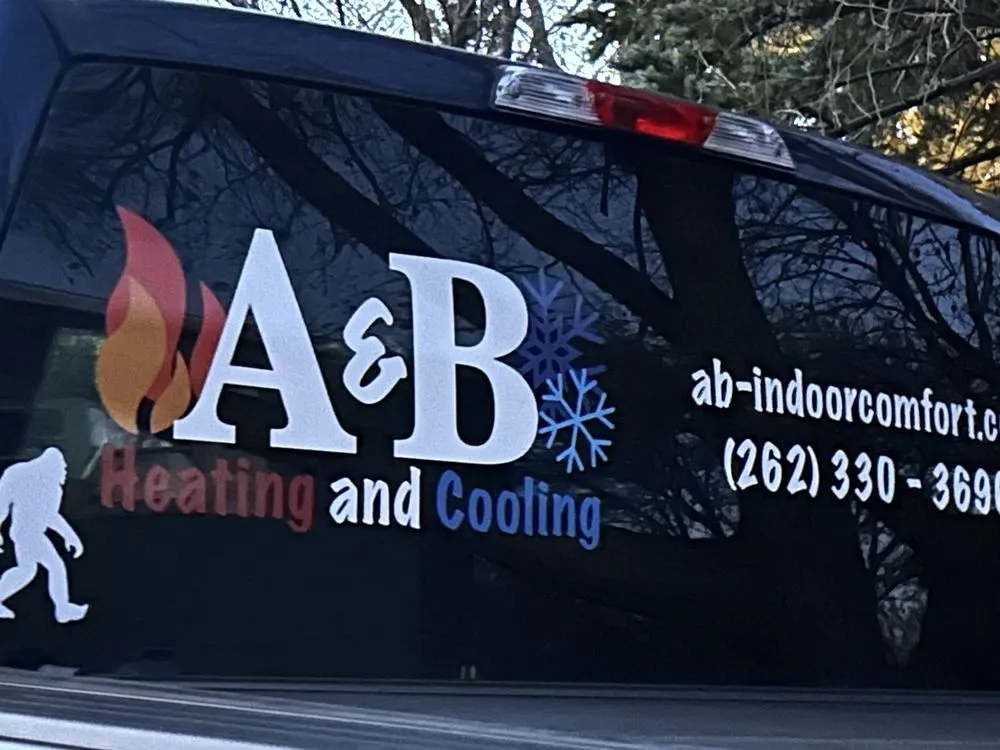 Slide of A & B Heating and Cooling