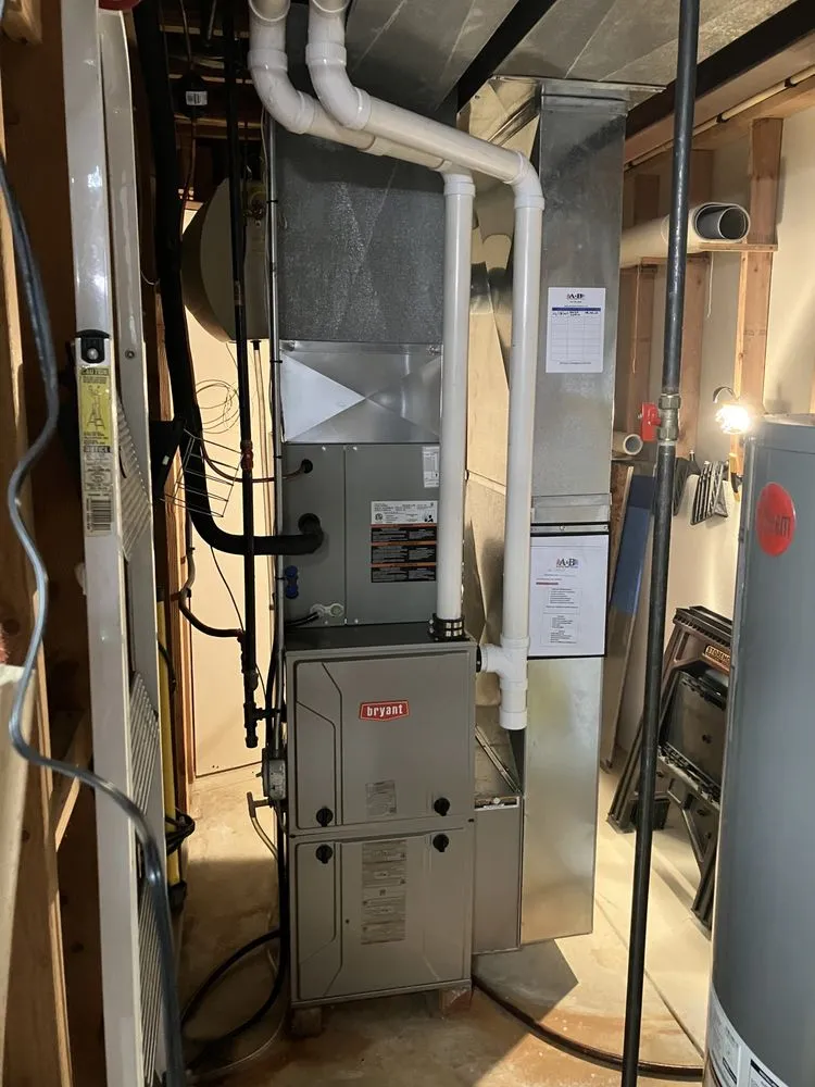 Slide of A & B Heating and Cooling