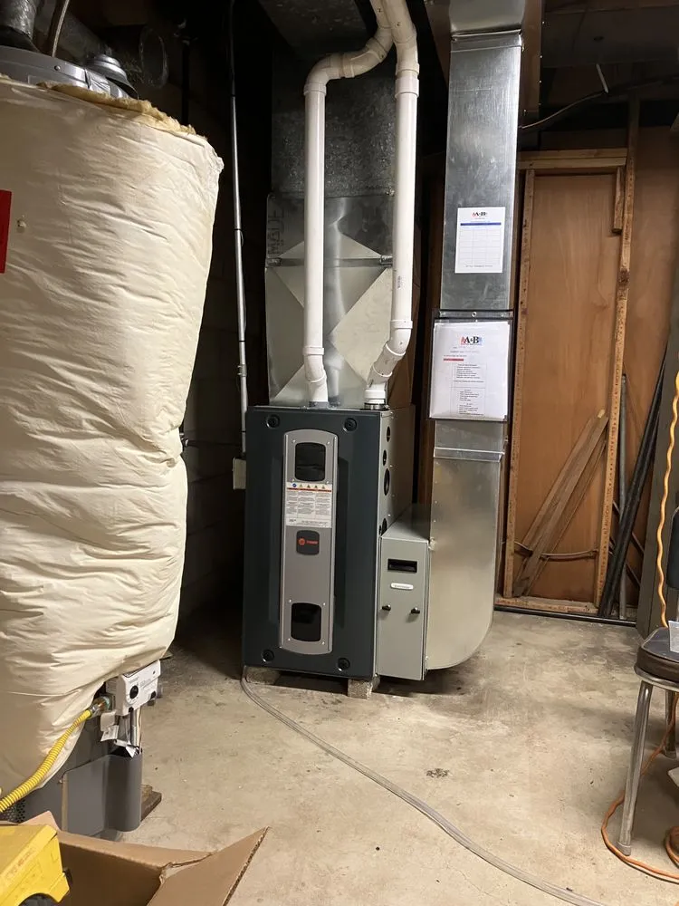 Slide of A & B Heating and Cooling