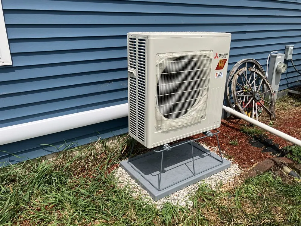 Slide of A & B Heating and Cooling