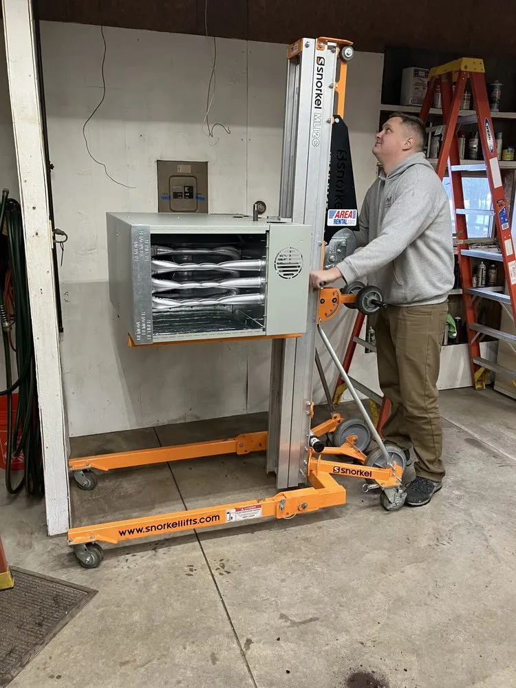 Slide of A & B Heating and Cooling