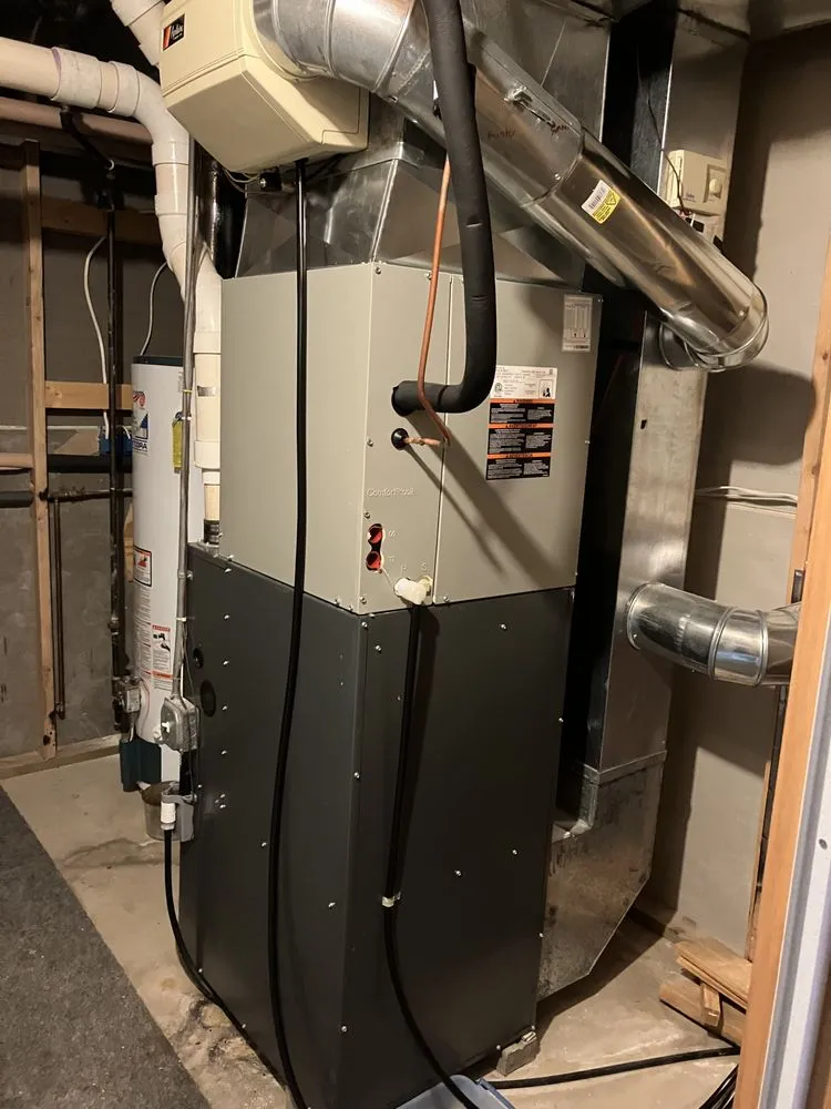 Slide of A & B Heating and Cooling