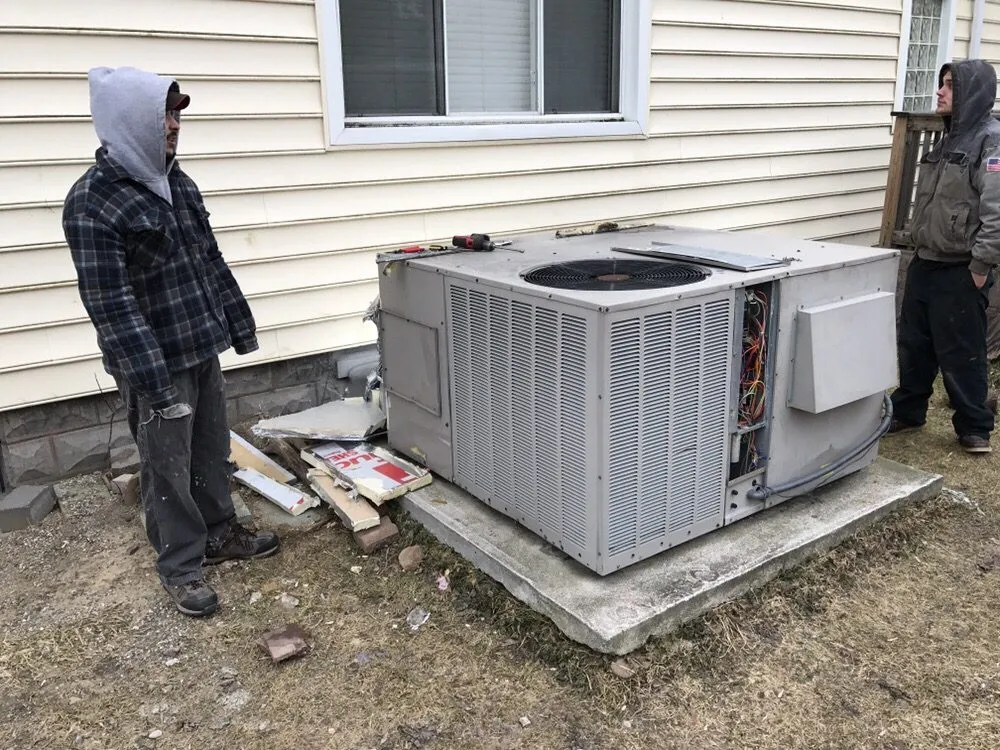 Slide of A & C Heating & Cooling