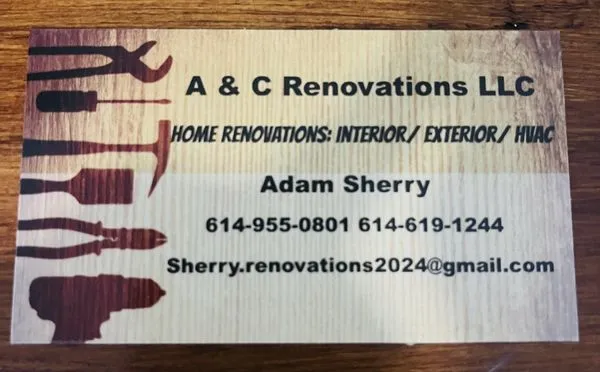 A & C Renovations Logo