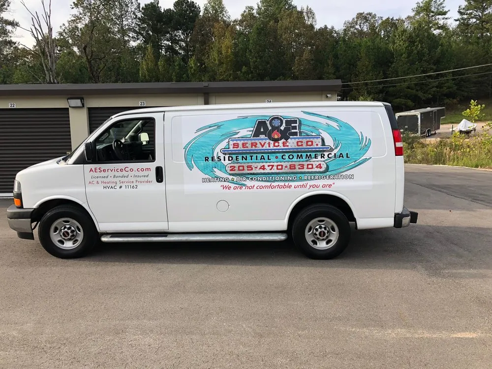 Slide of A & E Service Company