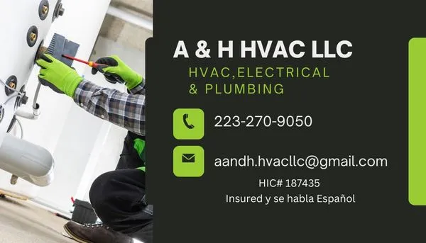 A & H HVAC Logo