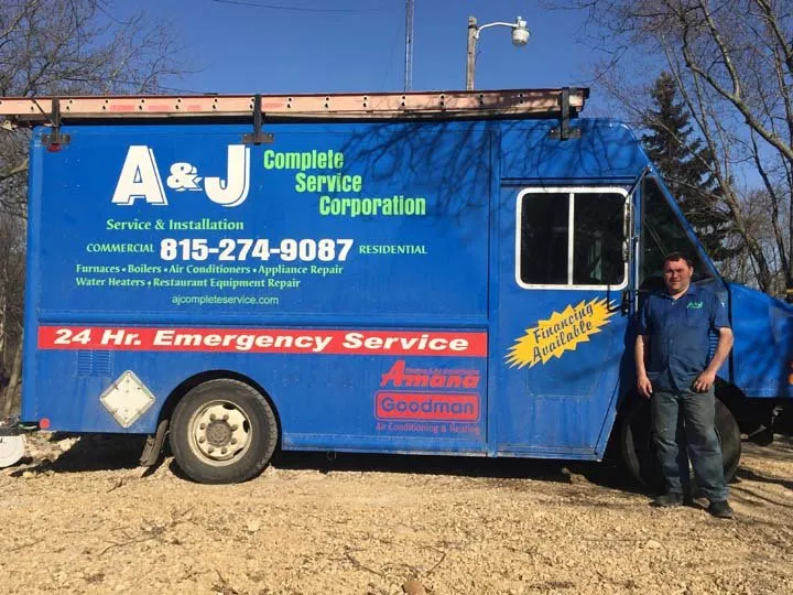Trusted air conditioning service near you across Tiskilwa, IL - A & J Complete Service