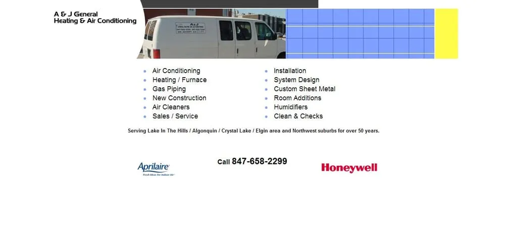 Slide of A & J General Heating & Air Conditioning