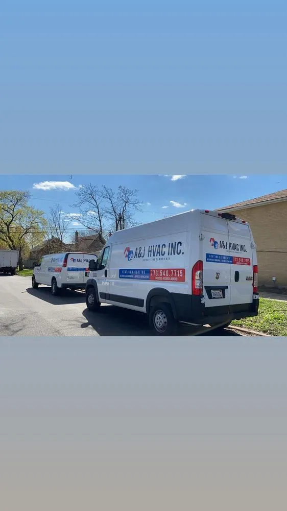 Slide of A & J HVAC