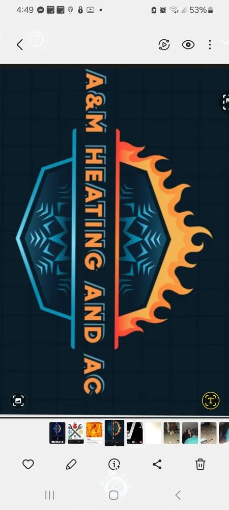 Slide of A & M Heating and Ac