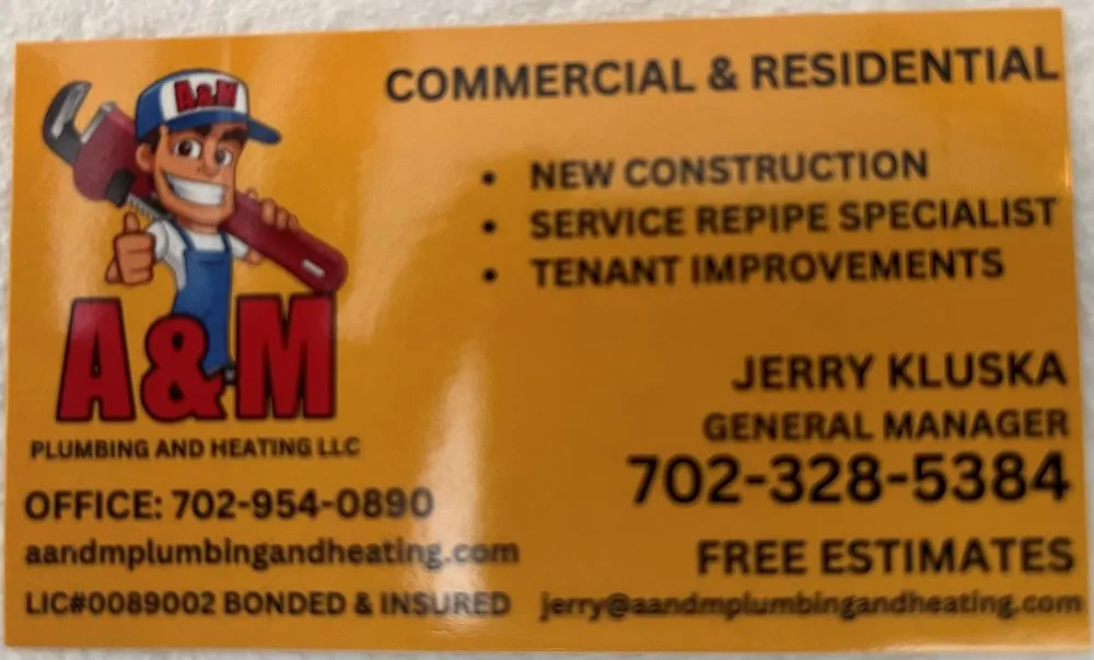 Slide of A & M Plumbing and Heating