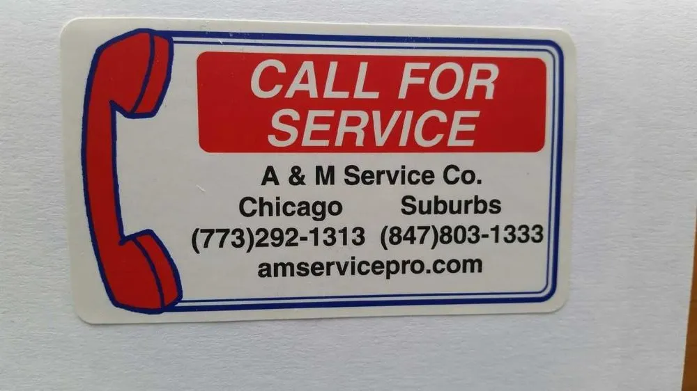 Slide of A & M Service