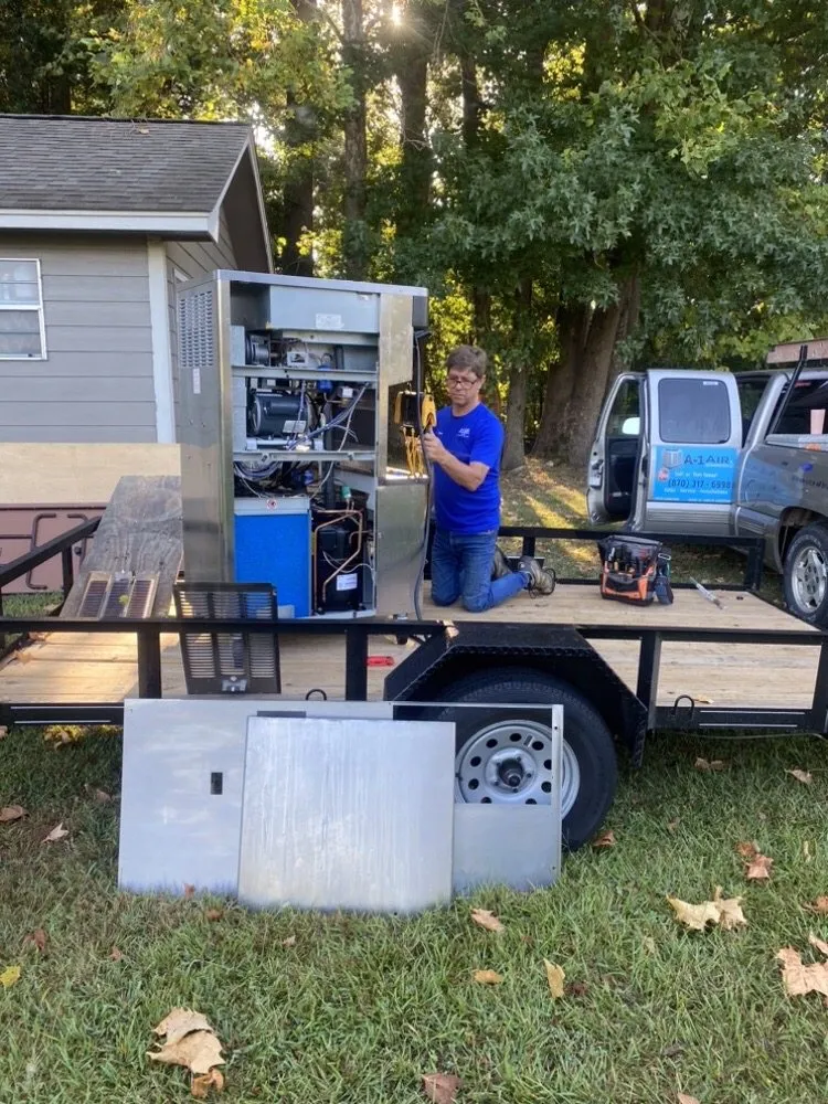 Certified heating and cooling service experts serving Colt, AR - A-1 Air and Refrigeration