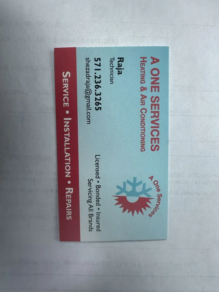 Slide of A 1 air service