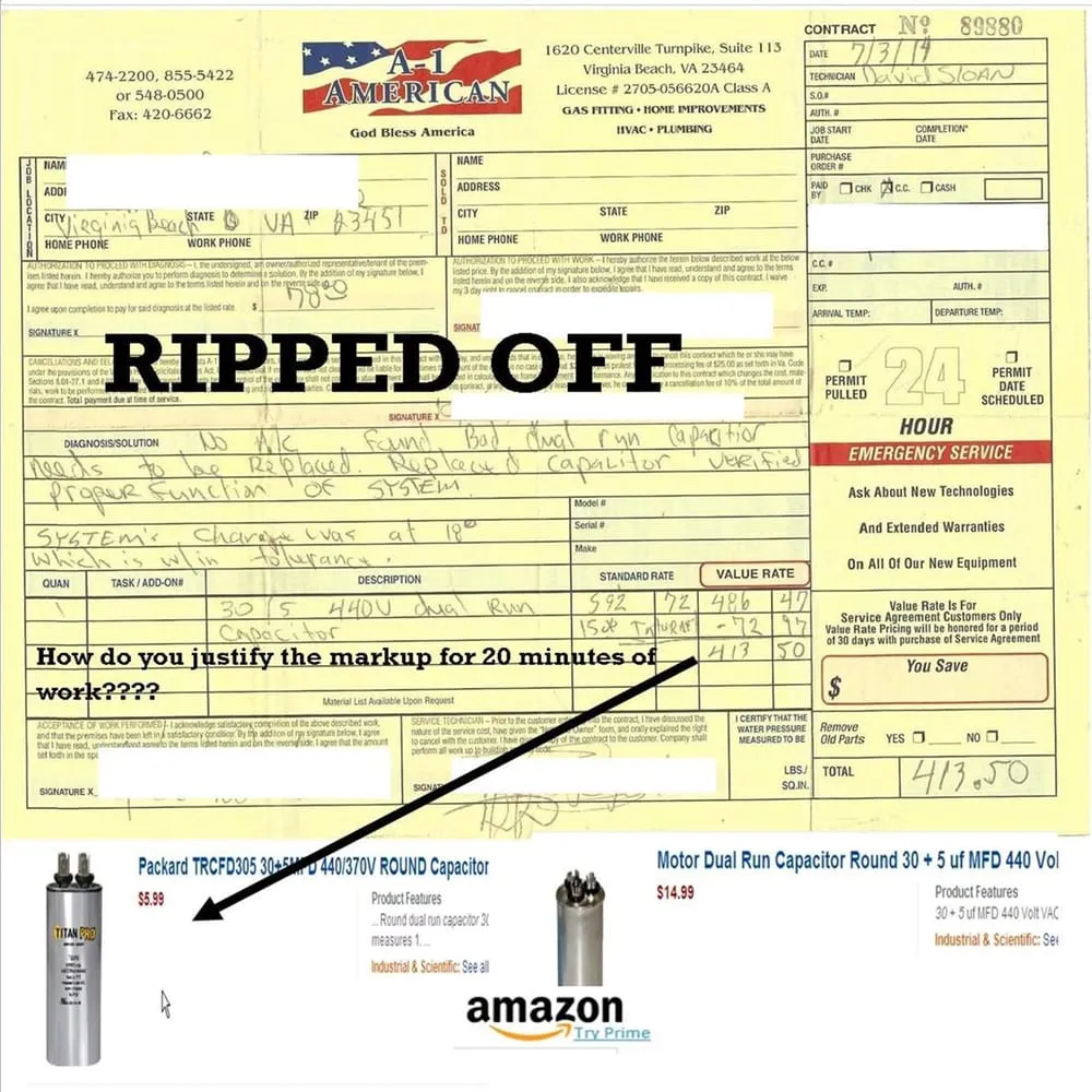 Slide of A-1 American Services