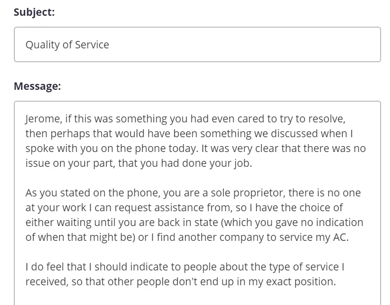 Slide of A-1 Heating & Cooling