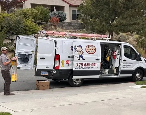 A-1 quality care heating and air conditioning Logo