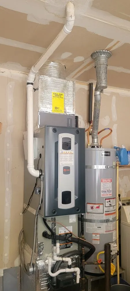 Slide of A-Action Heating and Cooling