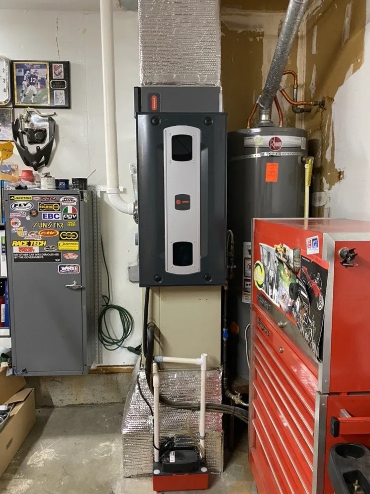 Slide of A-Action Heating and Cooling