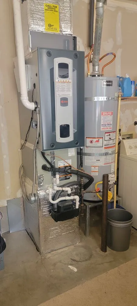 Slide of A-Action Heating and Cooling