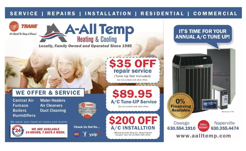 Slide of A All Temp Heating & Cooling
