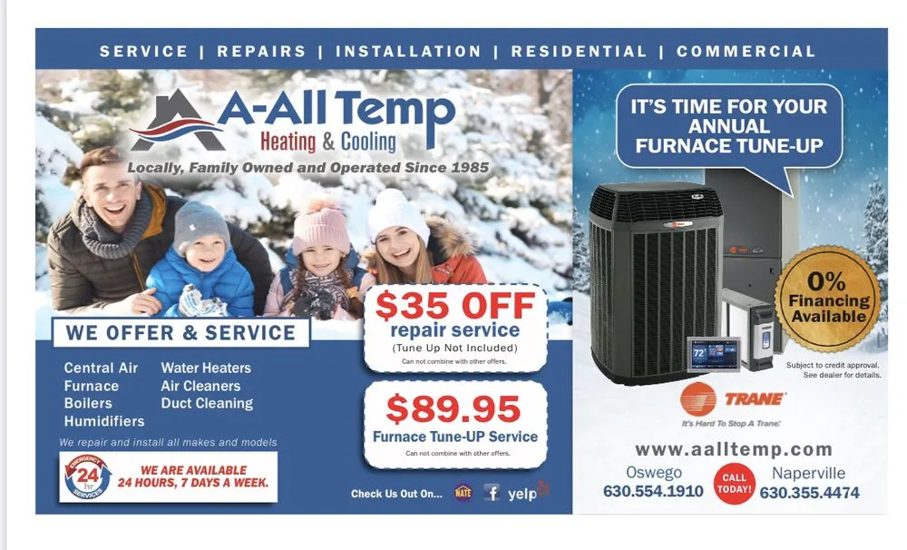 Slide of A All Temp Heating & Cooling